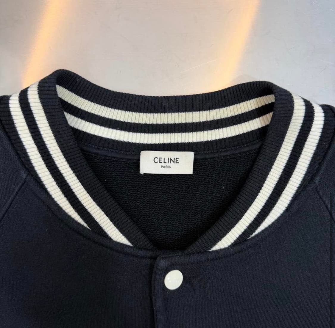 [리오브전포점] 셀린느 테디 백로고 컬리지 바시티 자켓 상품이미지4