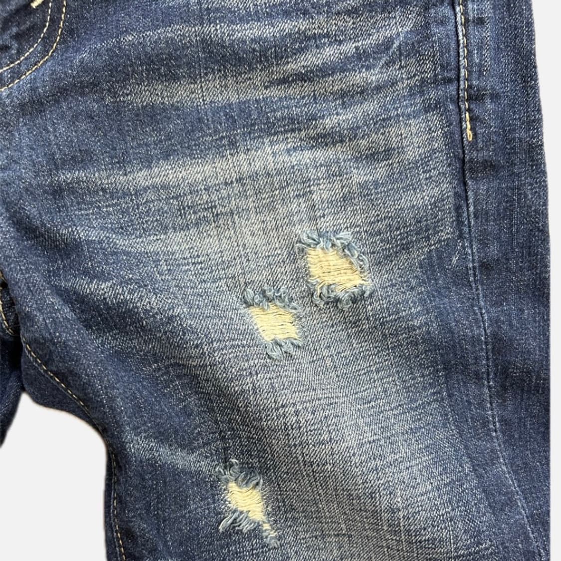 Levi’s 로우라이즈 데미지 세미 부츠컷 데님 상품이미지3