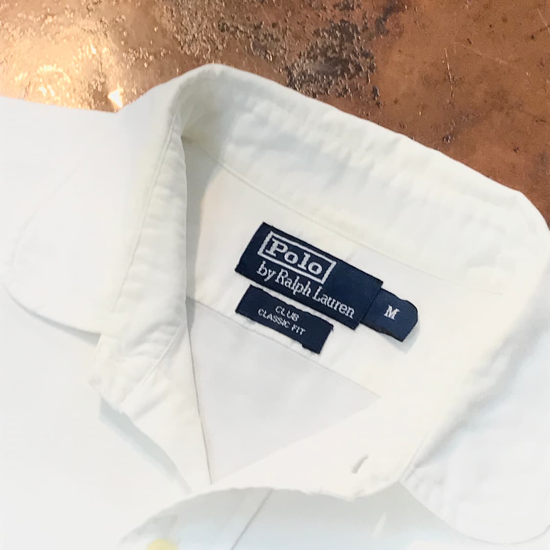 폴로랄프로렌 테니스 자수 클럽 카라 화이트 옥스포드 셔츠 남성 105 상품이미지4