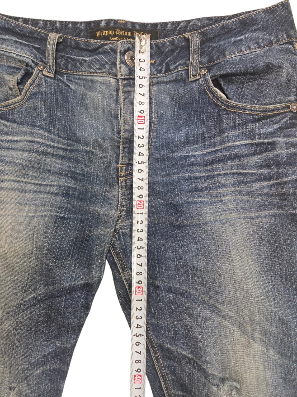 (찢청)Britpop Denim InCrux 런던&브리티쉬 데미지진 상품이미지5