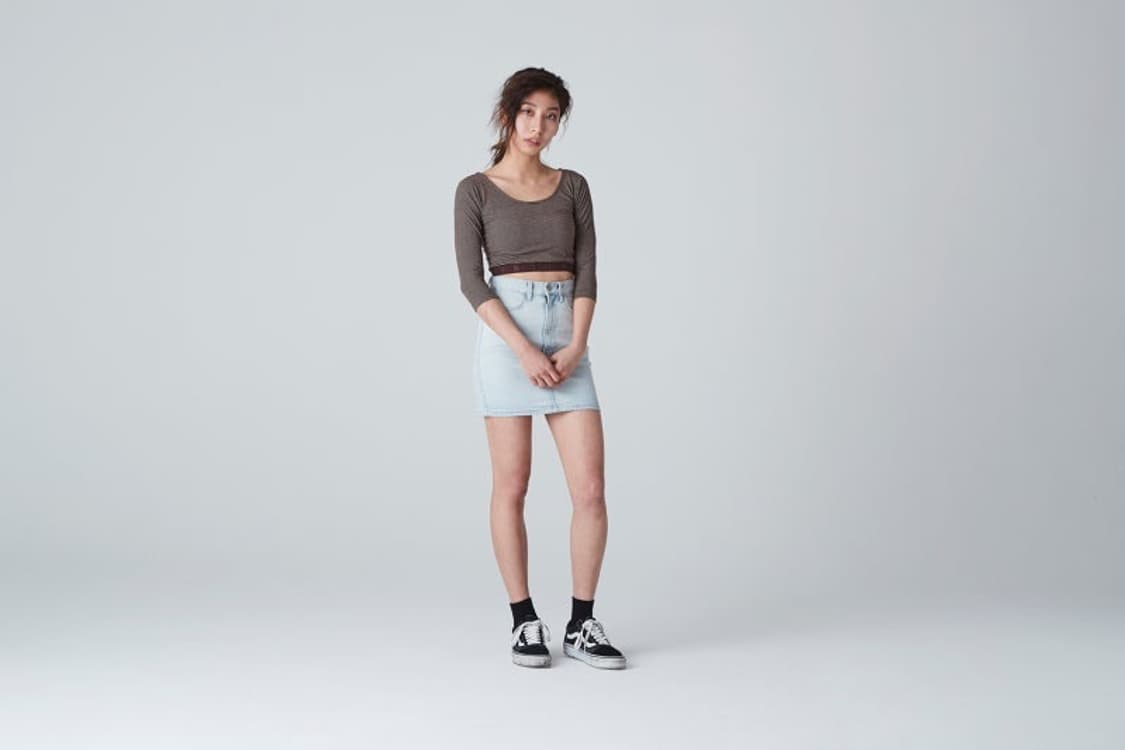 미스치프 연청스커트 S 상품이미지3