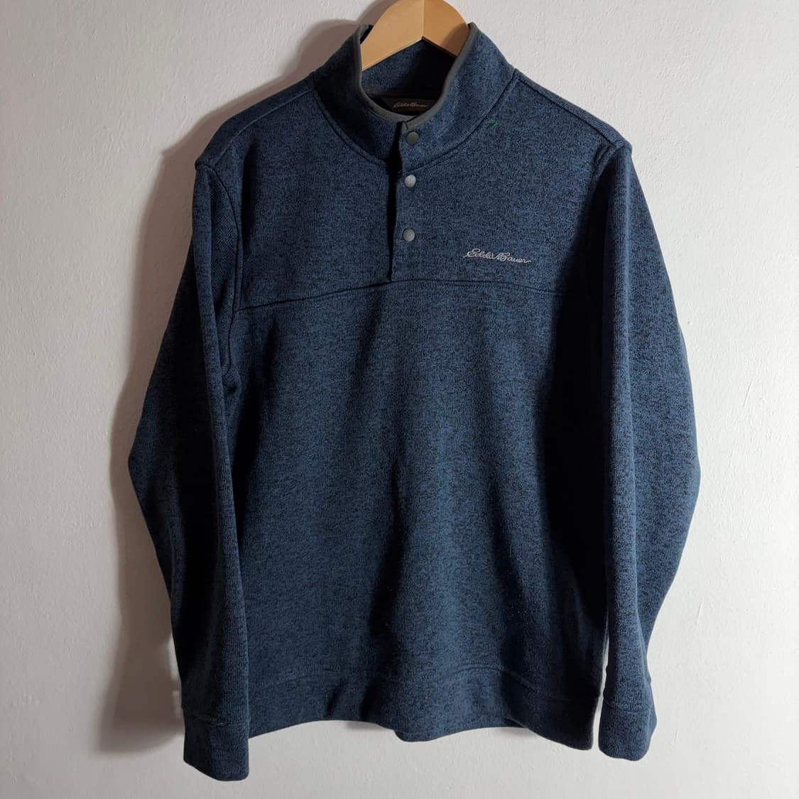 빈티지 에디바우어 버튼집업 네이비 신칠라(L) 상품이미지1