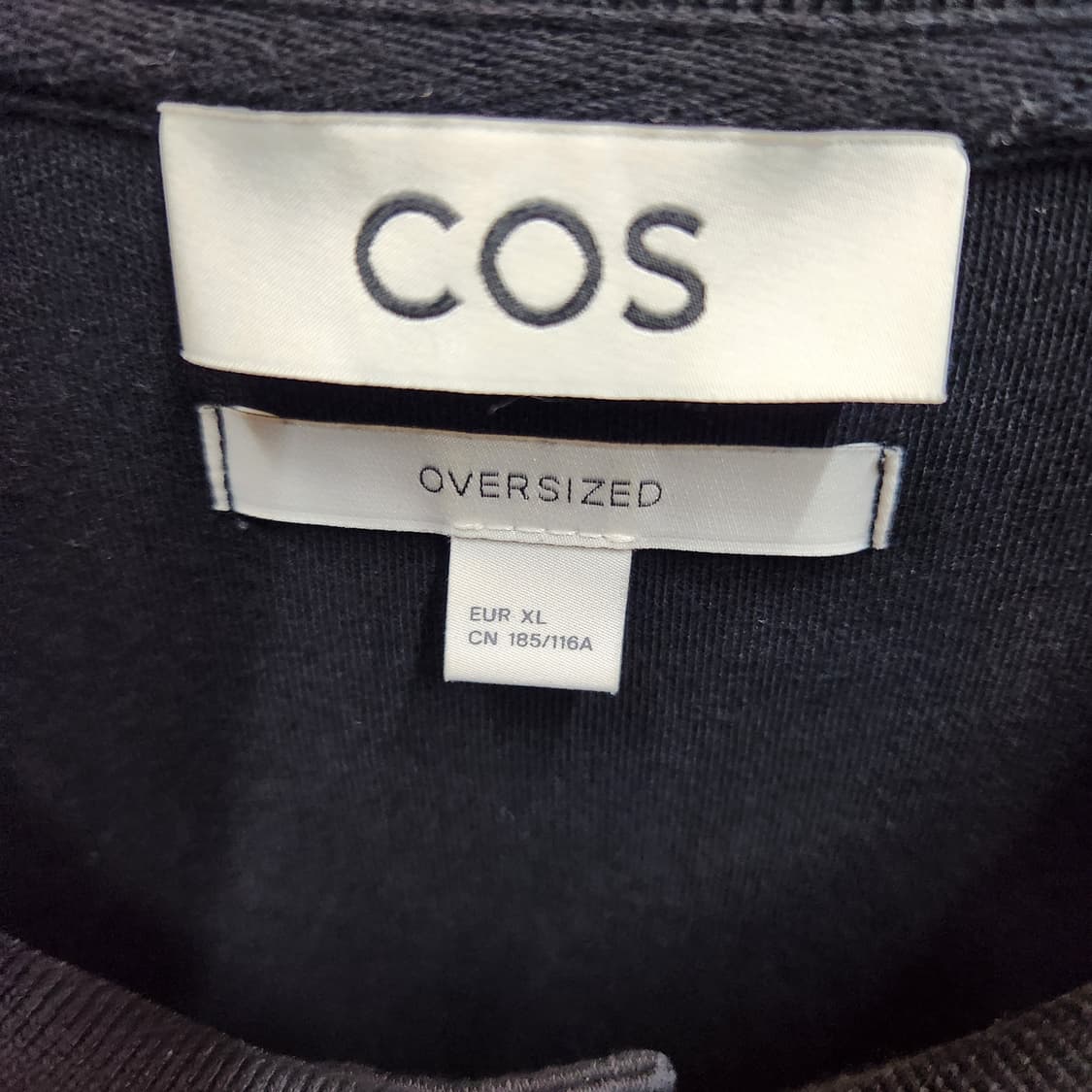 COS 코스(신형) 오버사이즈 카라 롱슬리브 2XL 상품이미지5
