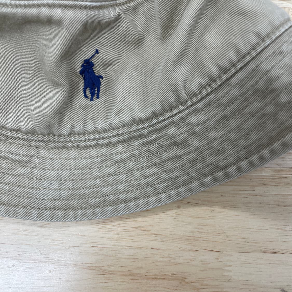 폴로 랄프로렌 베이지 버킷햇 L/XL 상품이미지3
