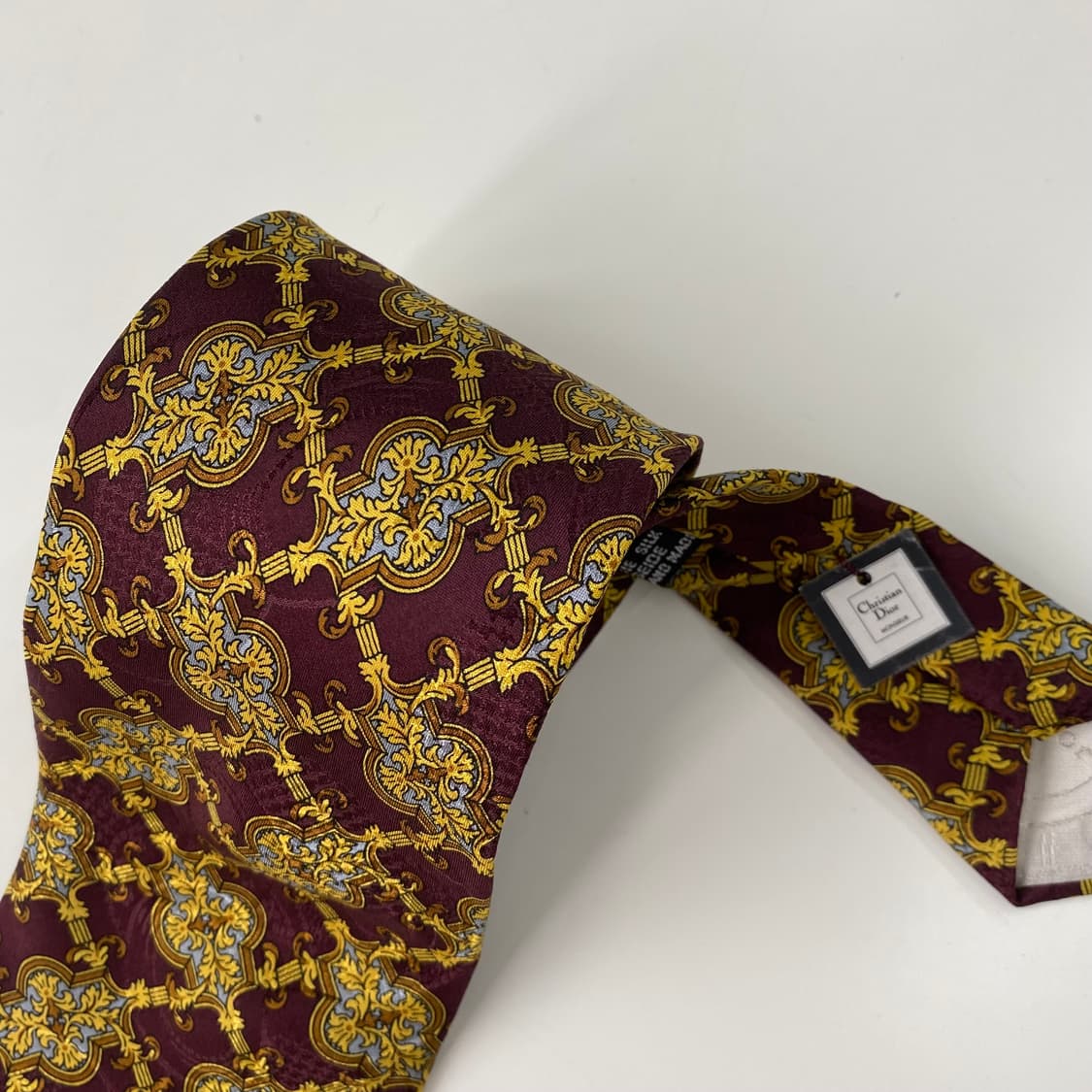 택달린 미사용품 크리스찬 디올(Dior) 명품 정품넥타이 상품이미지6