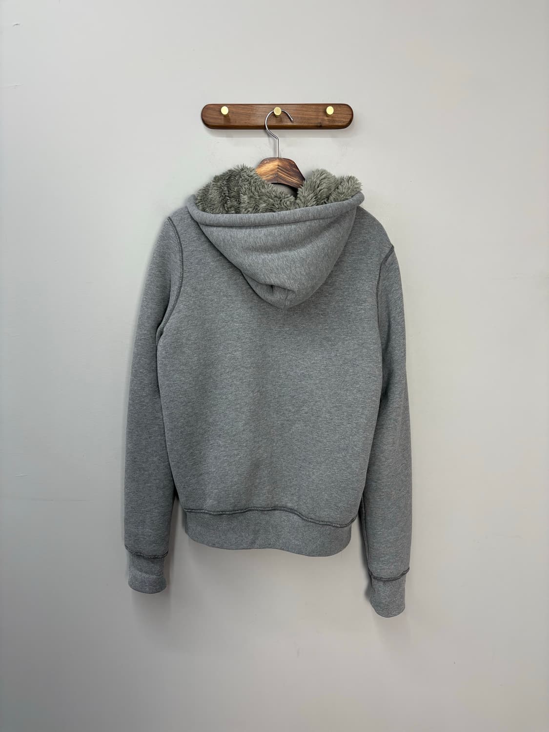 홀리스터 센터로고 울프죠 후드집업 A2875 상품이미지4