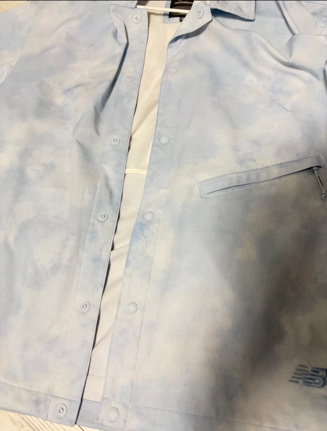 뉴발란스 경량 스트레치 우븐 셔츠 상품이미지7