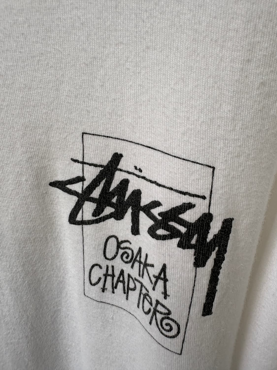 스투시 오사카 챕터 오픈 기념 한정판 티셔츠 (2019년) 상품이미지3