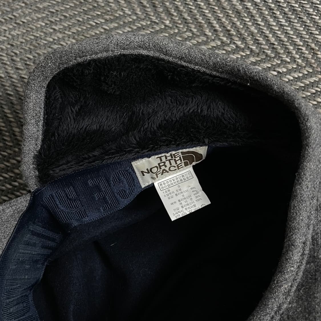 노스페이스 울 혼방 모직 이어플랩 볼캡o 5038 상품이미지5