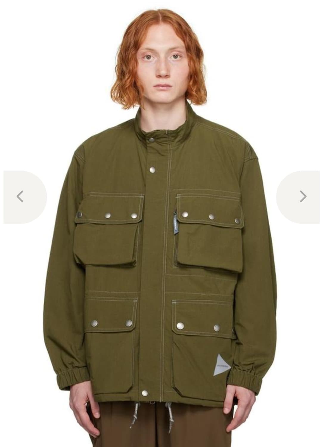 앤드원더 파라슈트 자켓 xl 상품이미지3