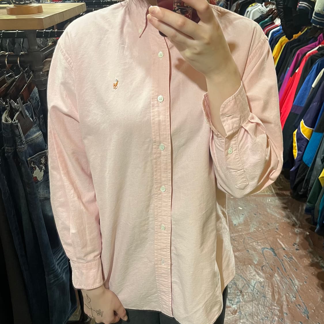 [HI] 폴로 셔츠 핑크 상품이미지1