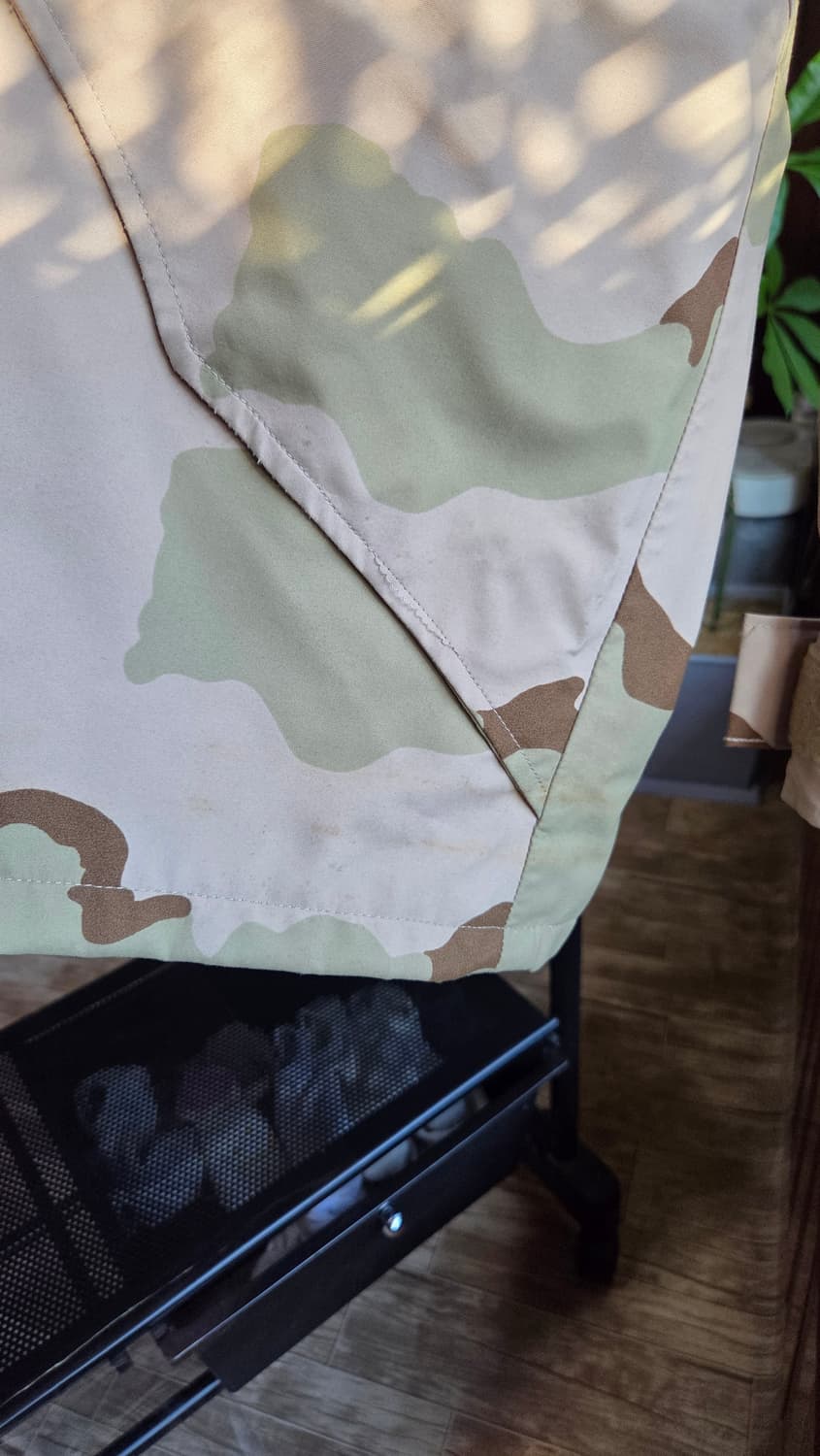 미군 ECWCS 1세대 고어텍스 파카 데저트 카모 XL/R 사이즈 상품이미지4