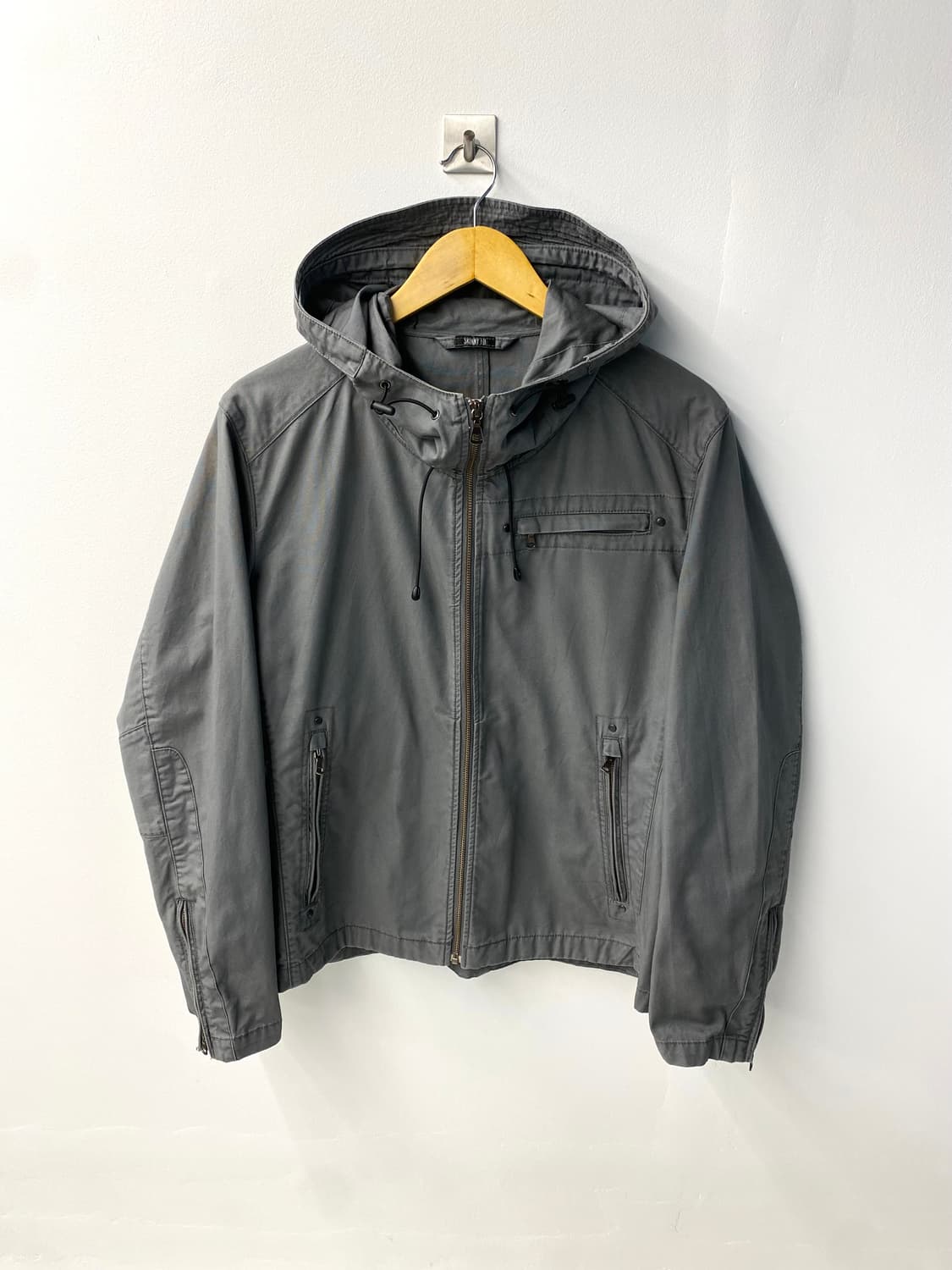 [M] Old Uniqlo 올드 유니클로 스키니 핏 유틸리티 후드자켓 상품이미지2