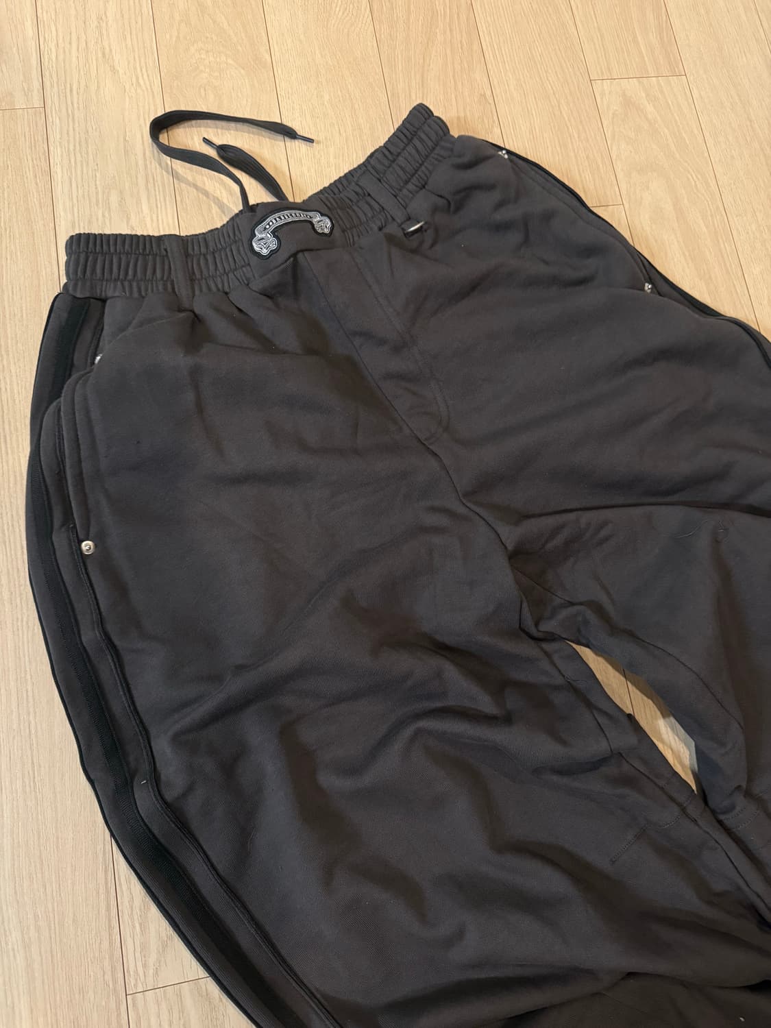 배드블러드 빌리 워시드 조거 팬츠 차콜 상품이미지3