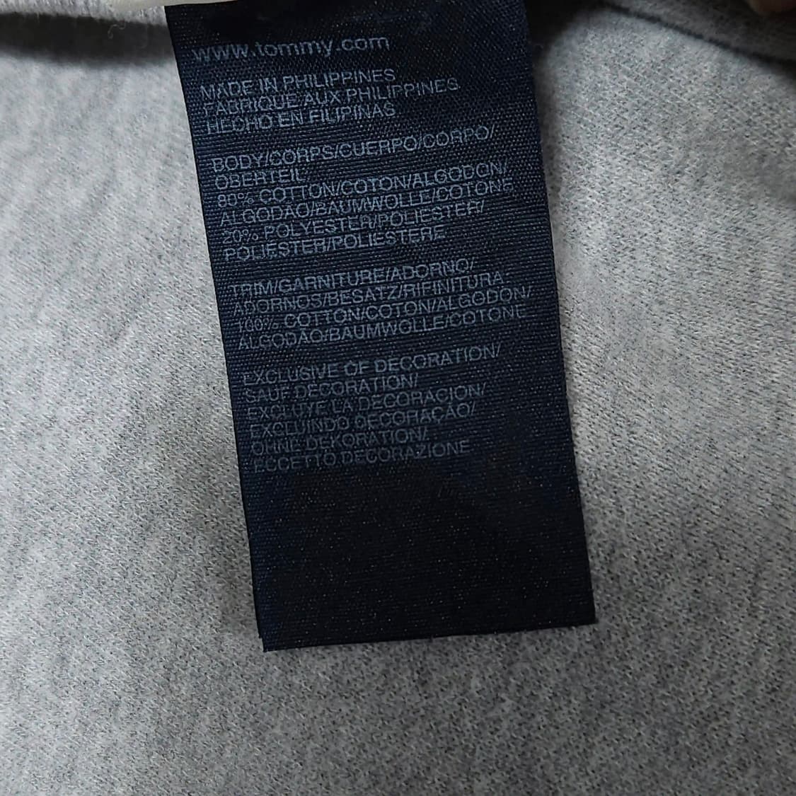 100)Tommy 타미 기모 후드 집업 자켓 상품이미지7