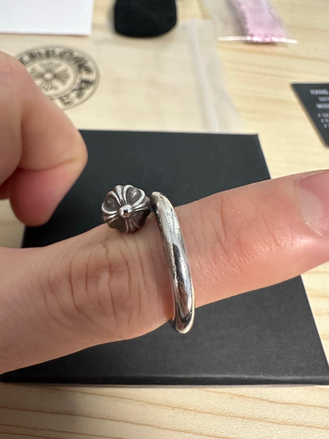 크롬하츠 네일링 못반지 상품이미지1