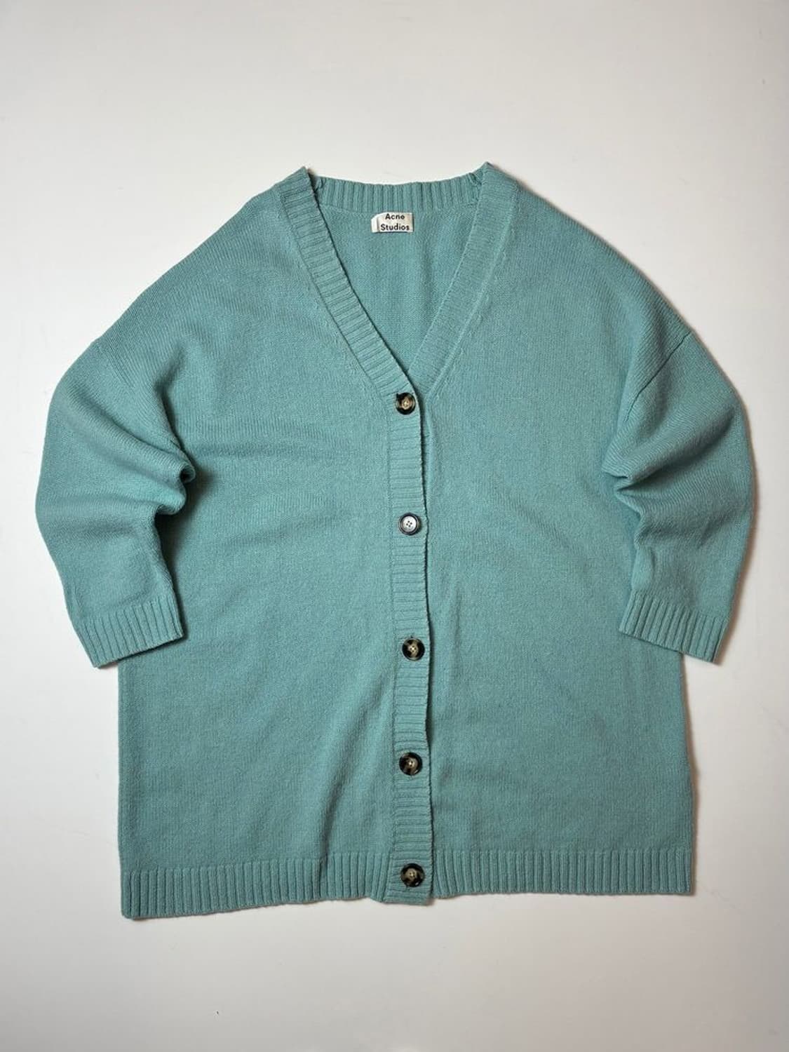 아크네스튜디오 오버핏 울 롱 니트 가디건 PN8789 상품이미지1