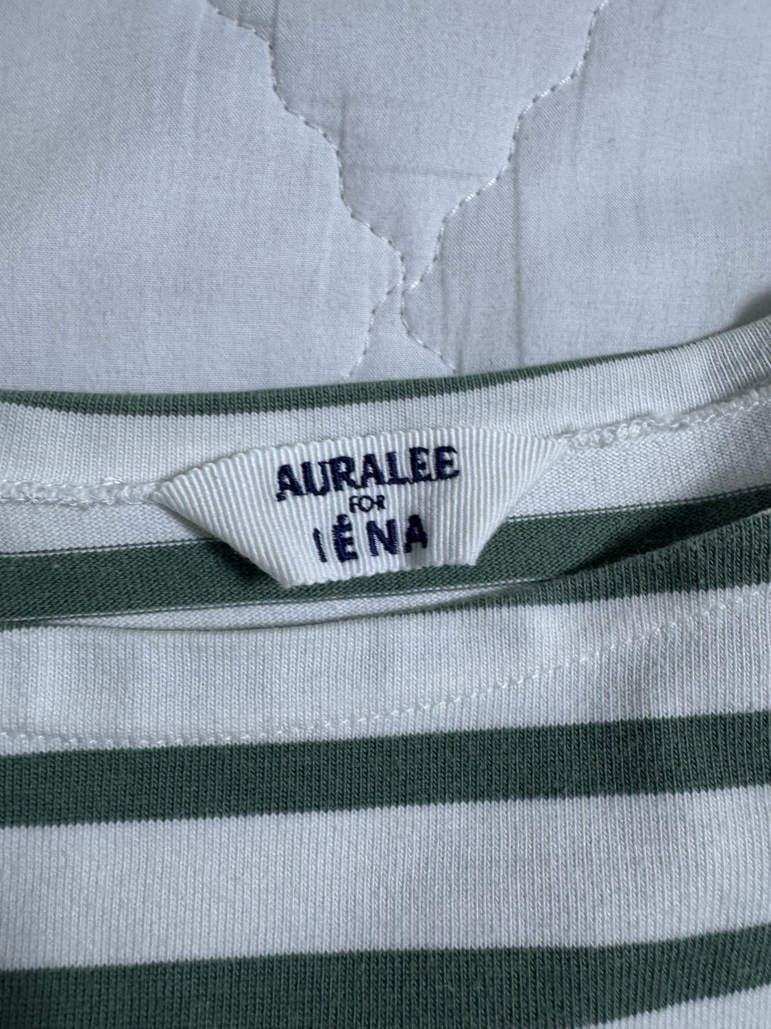 AURALEE IENA 스트라이프 보트넥 보더티 4 상품이미지2