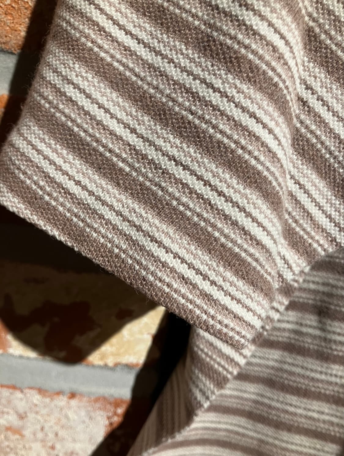 90s USA 빈티지 문아이즈 스트라이프 반팔 티셔츠 상품이미지5