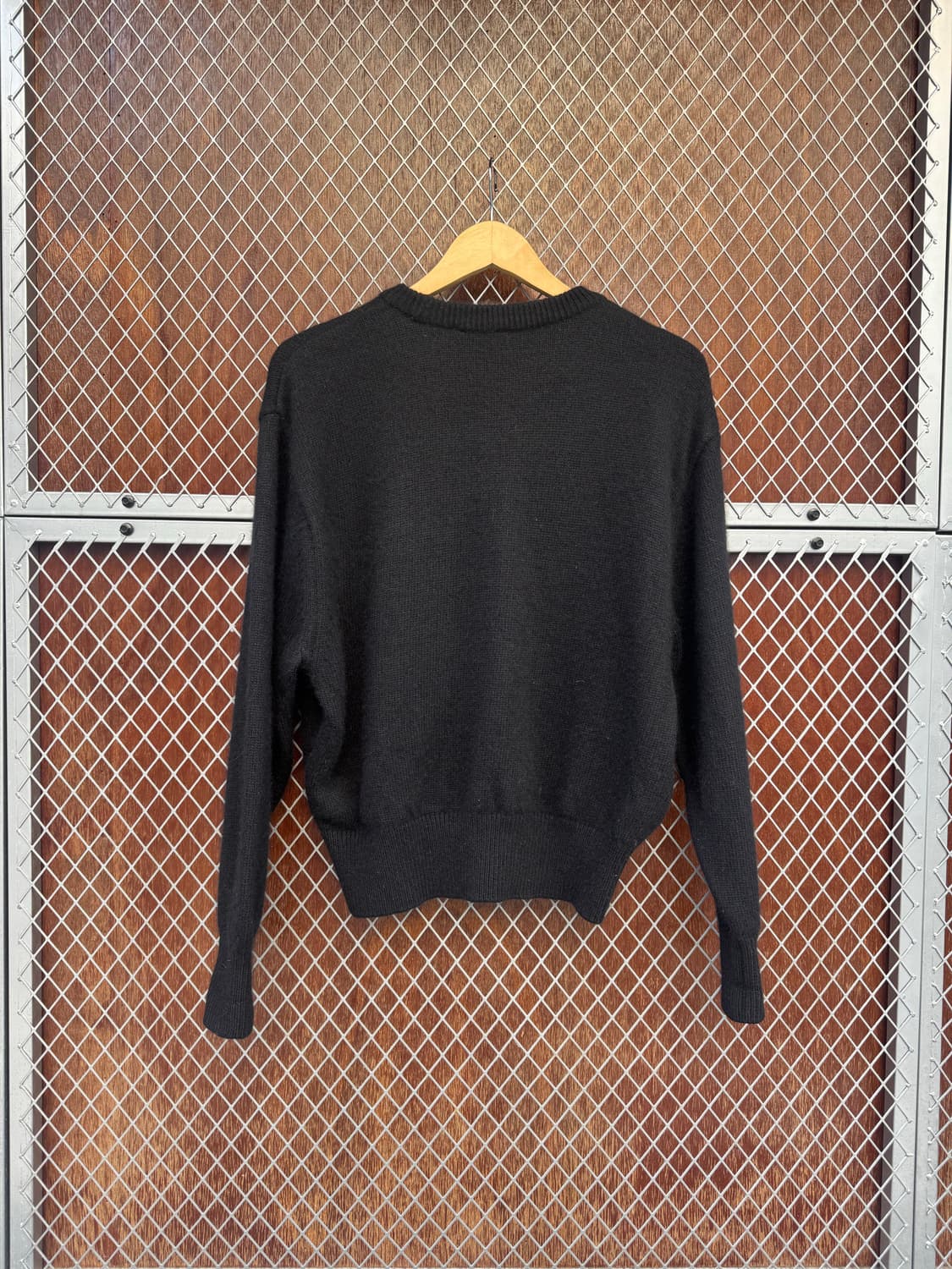 인사일런스 알파카 블랙 니트 스웨터 S 상품이미지3