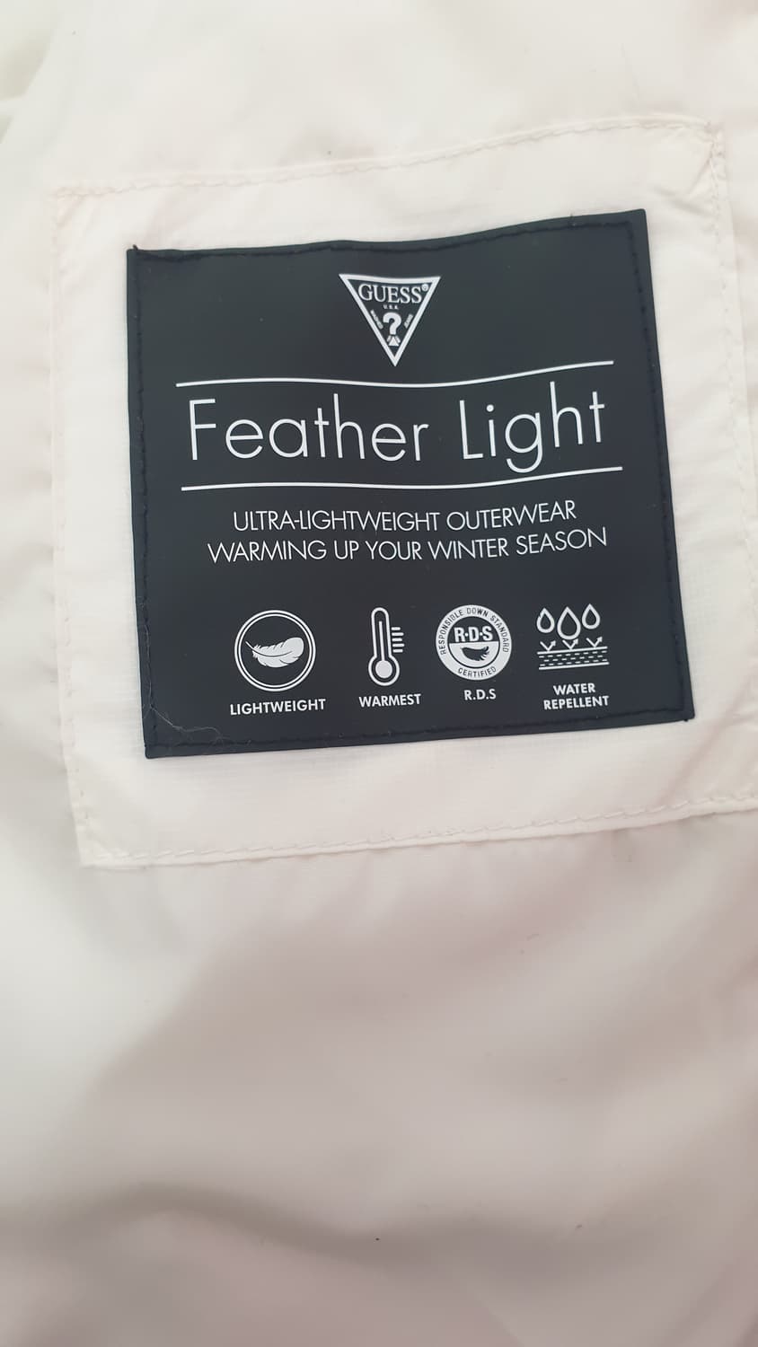 GUESS 핑크 다운 숏 패딩 상품이미지6