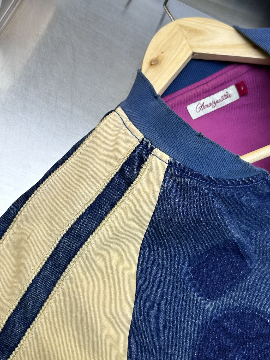 Amaiyuutsu 데님 수베니어 자켓 상품이미지5