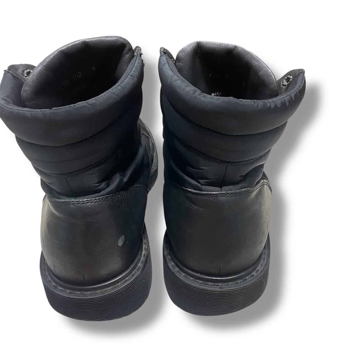 285) 프라다 레더 나일론 부츠 워커 상품이미지7