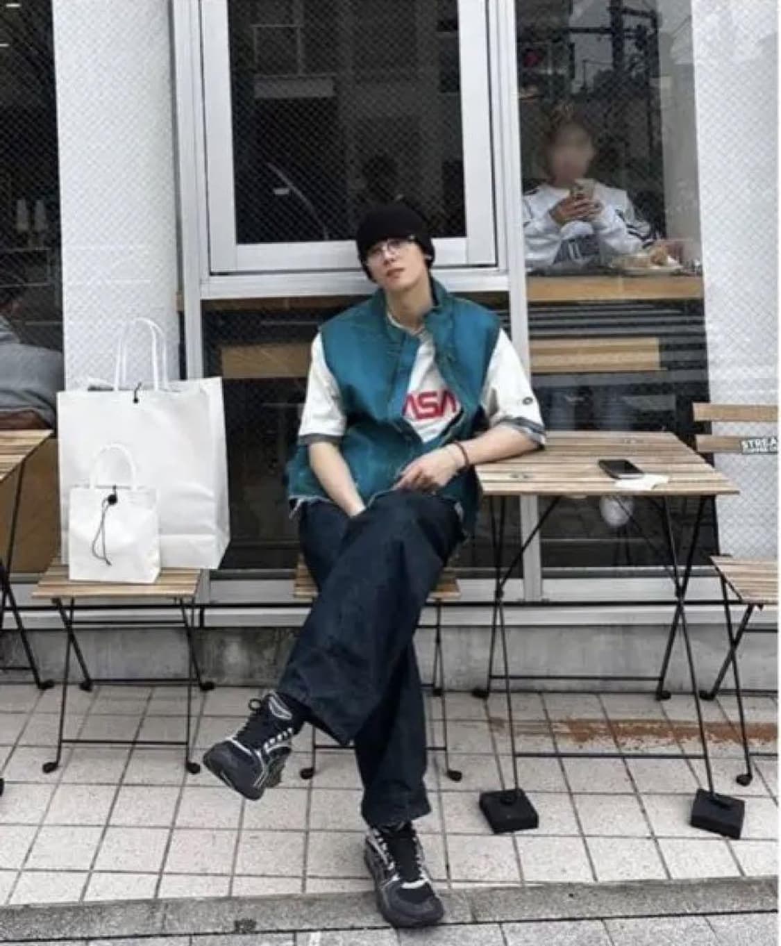 [M] 카미야 보로 덕 베스트 블루 상품이미지9
