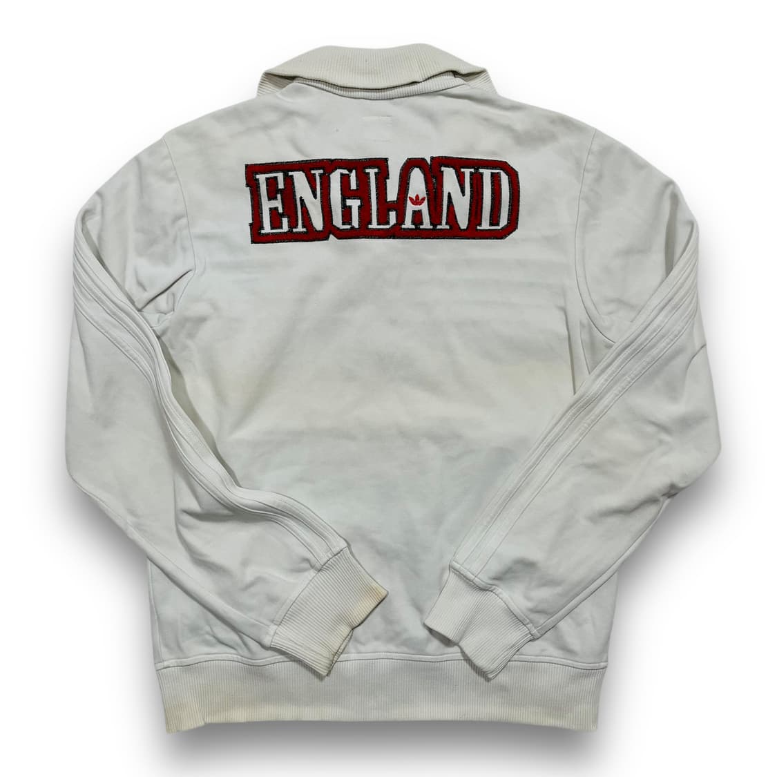 아디다스 00s 잉글랜드 화이트 빈티지 트랙탑 져지 상품이미지3