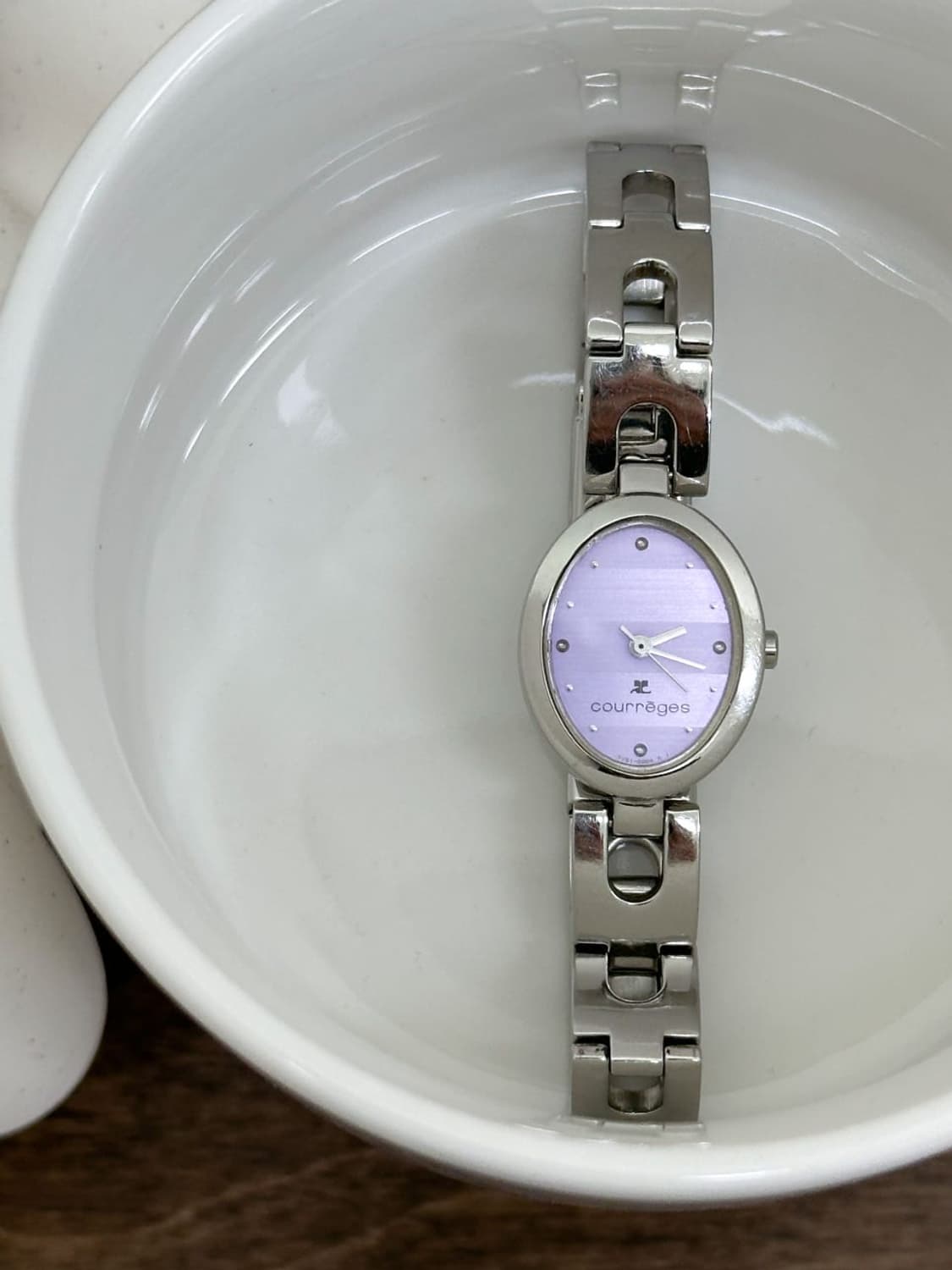 courreges / 꾸레쥬 바이올렛 다이얼 시계  상품이미지1