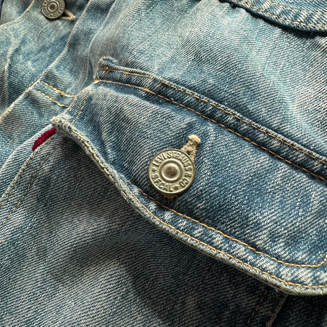 50s USA Levis 507XX 2nd Denim Jacket 상품이미지3