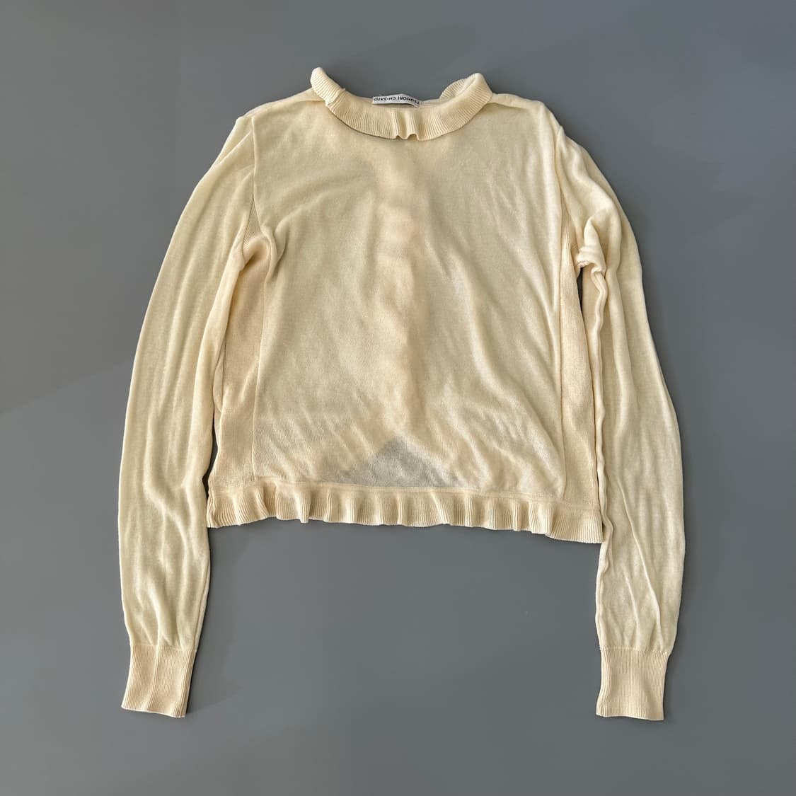 츠모리치사토 tsumori chisato 디테일 가디건 상품이미지4