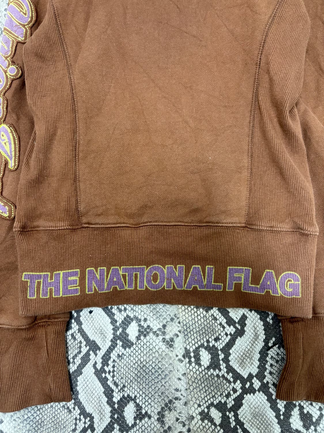 “Vintage” Y2K Mood Brown Slim Crop Hoode 상품이미지6