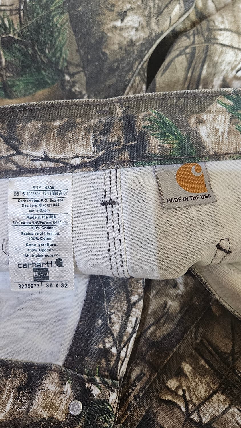 칼하트 리얼트리 팬츠 usa 36 상품이미지6