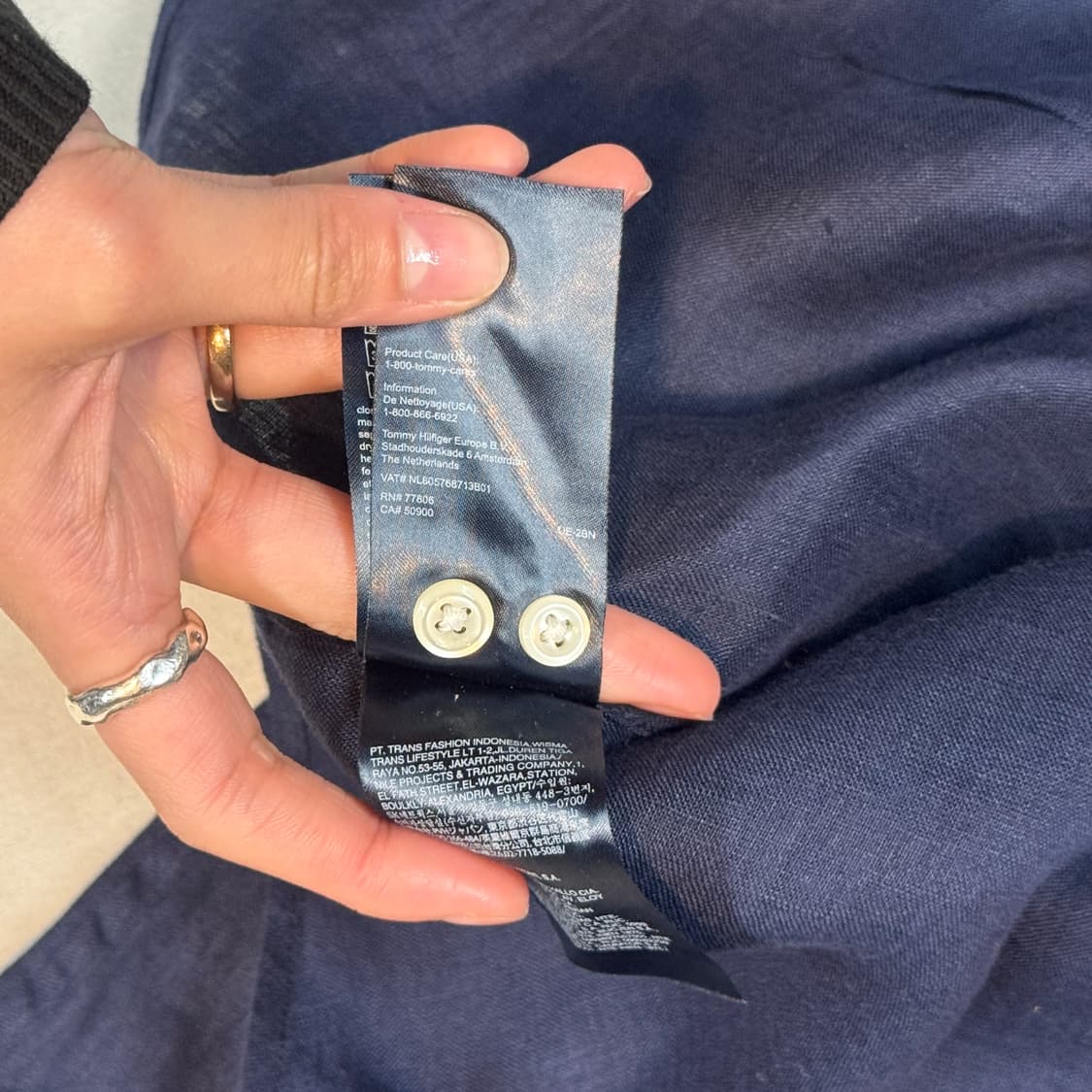 L) 타미힐피거 프리미엄 린넨 셔츠 상품이미지7