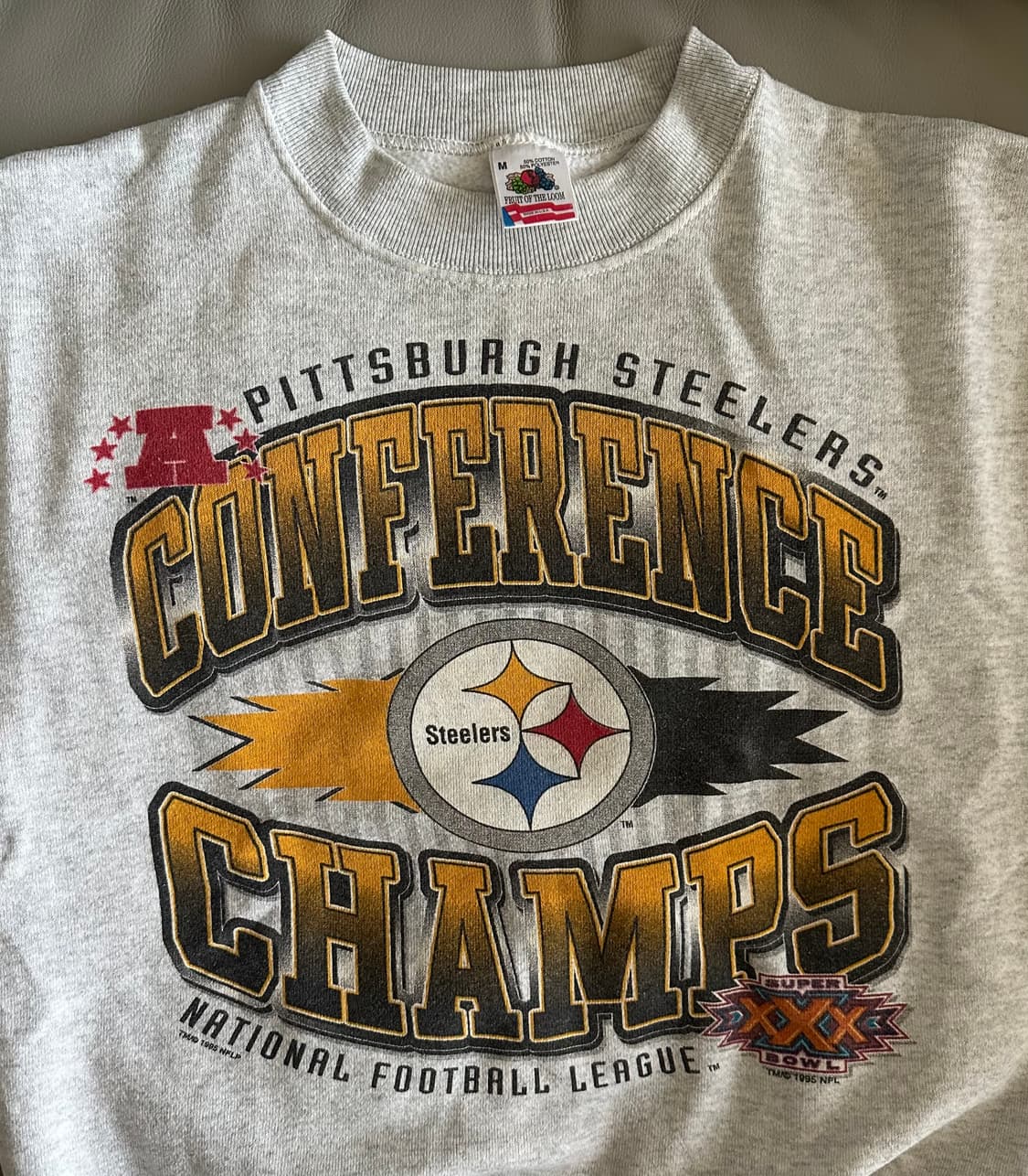 프룻오브더룸 슈퍼볼 맨투맨 M 상품이미지3