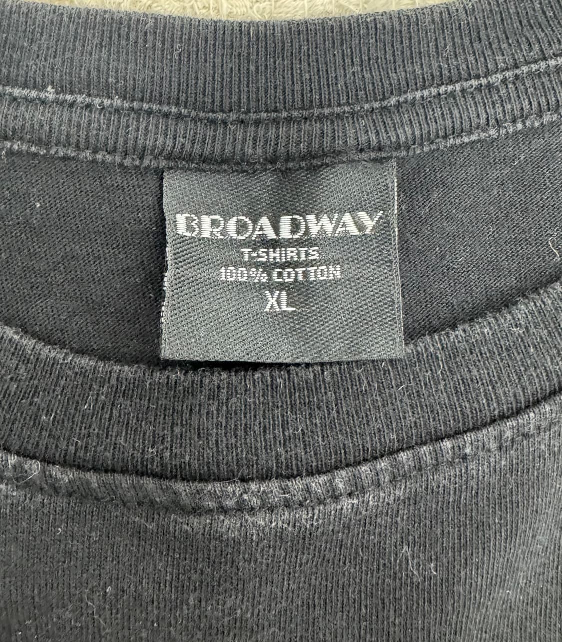 •AC/DC Black Ice 투어 프린트 반팔 티셔츠 XL 상품이미지3