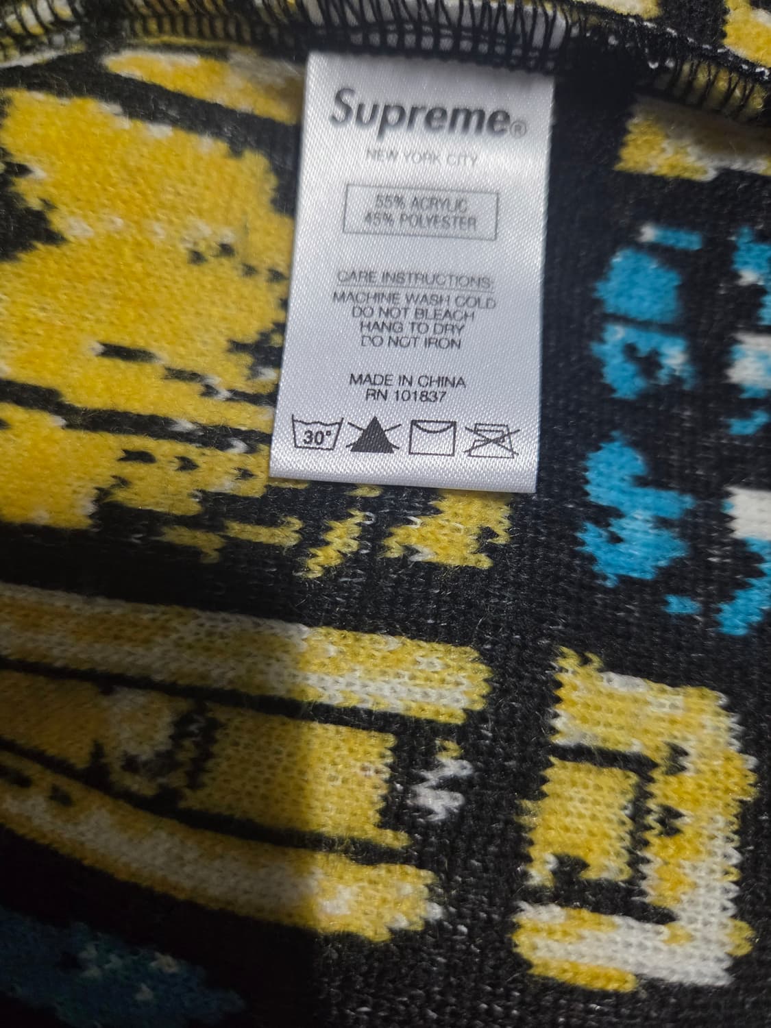 [L]슈프림 세인트 미카엘 플리스 자켓 화이트 - 21SS 상품이미지7