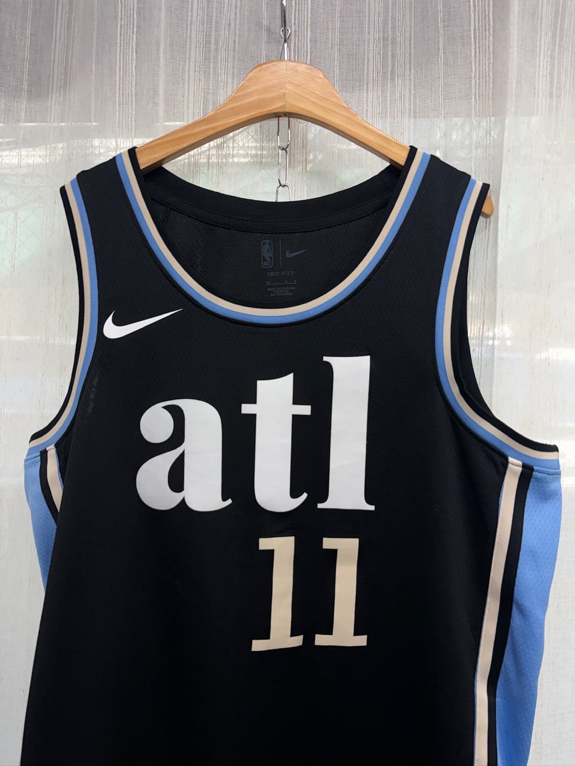 NBA 23 24 나이키 애틀랜타 호크스 시티 에디션 스윙맨 농구 유니폼 상품이미지2