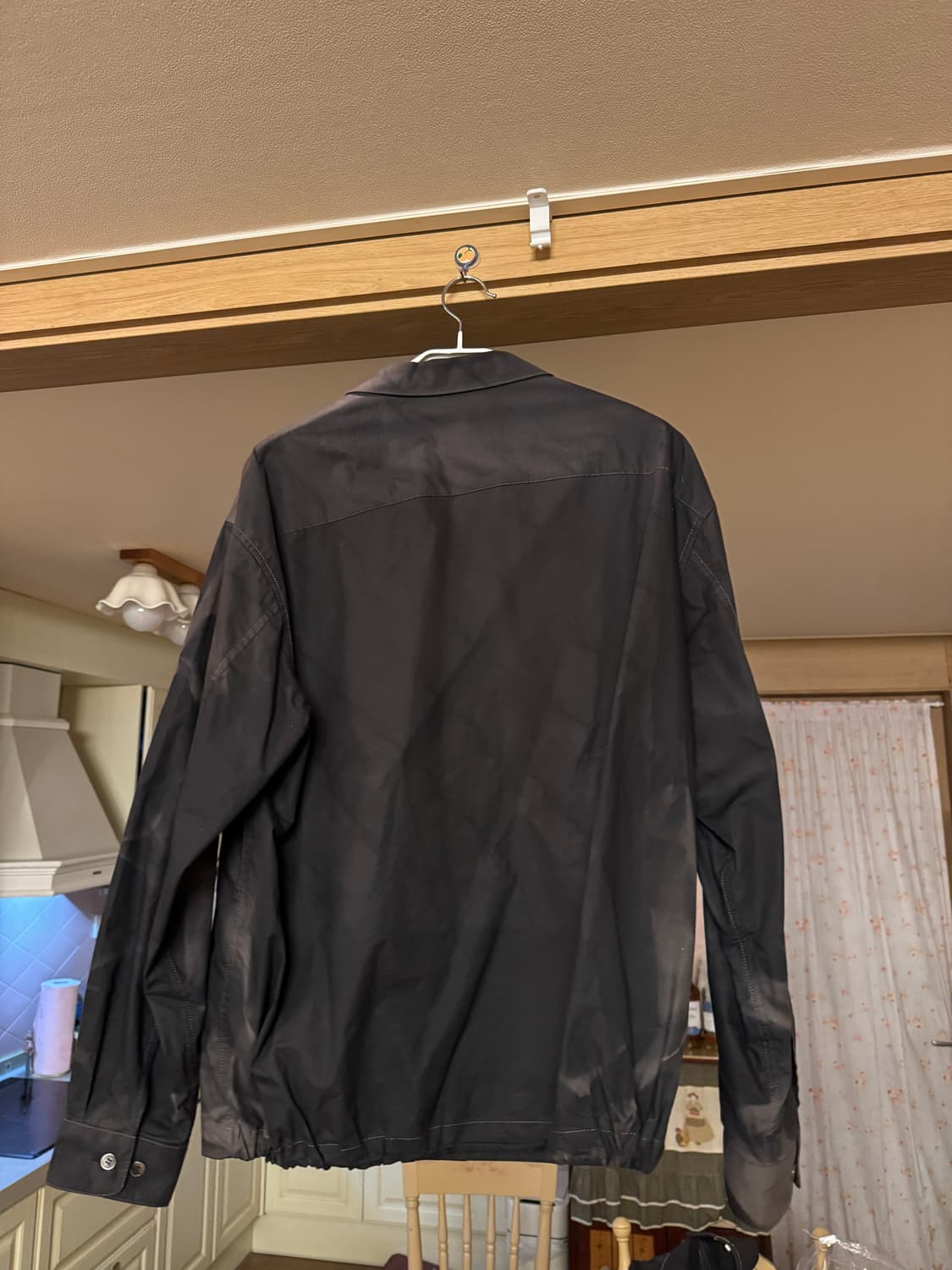 25SS 셔츠 자켓 블랙 상품이미지2
