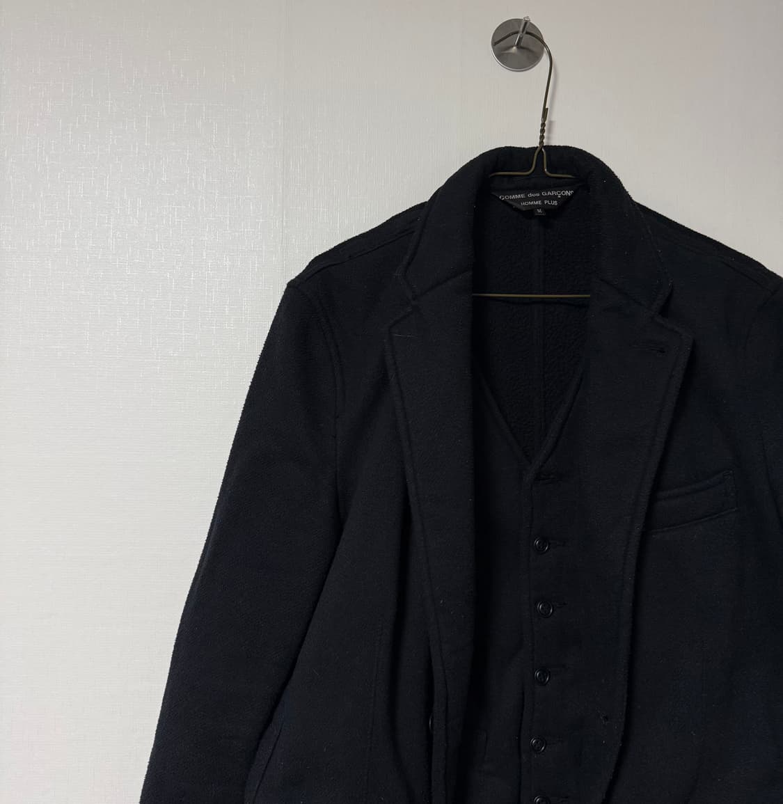 꼼데가르송 옴므 이중 레이어드 도킹 자켓 상품이미지1