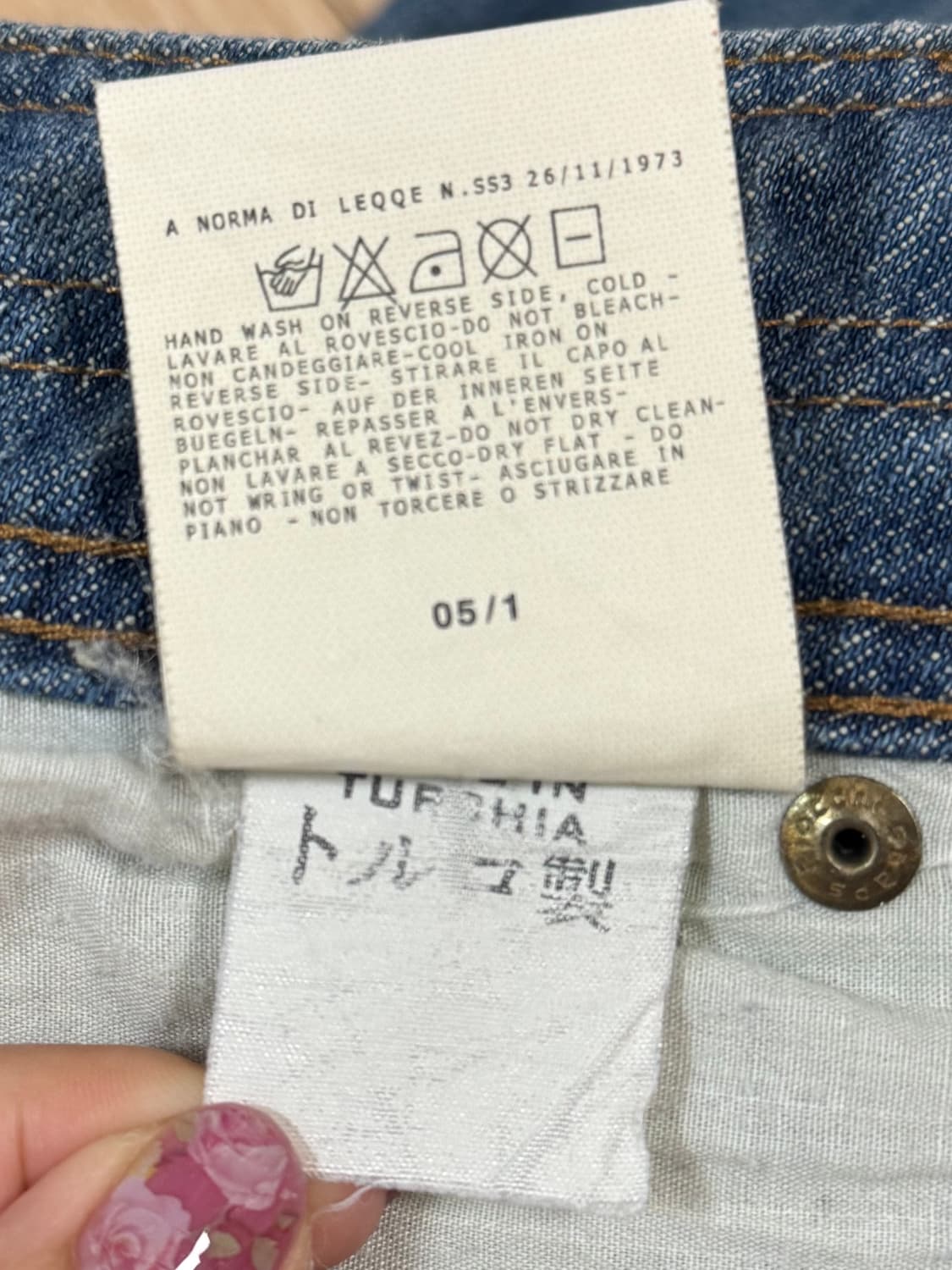 돌체앤가바나 2000s 워싱 부츠컷 플레어진 상품이미지10