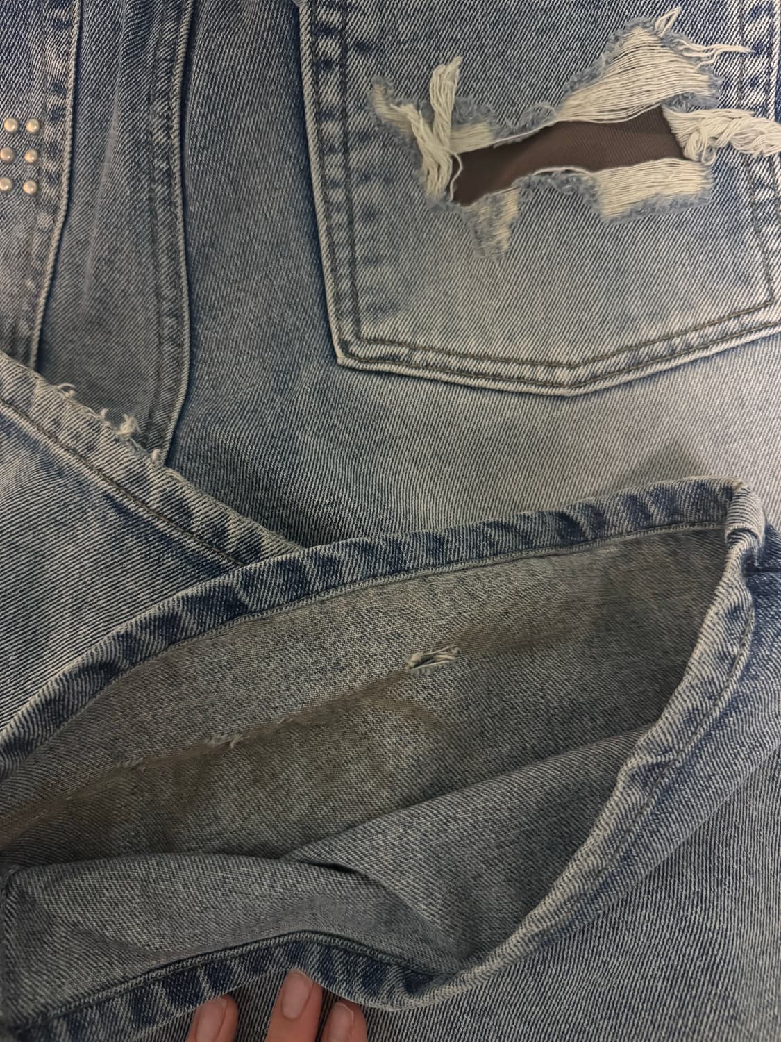 2000아카이브스 SNYDER WIDE DENIM (BLUE) 02 상품이미지2