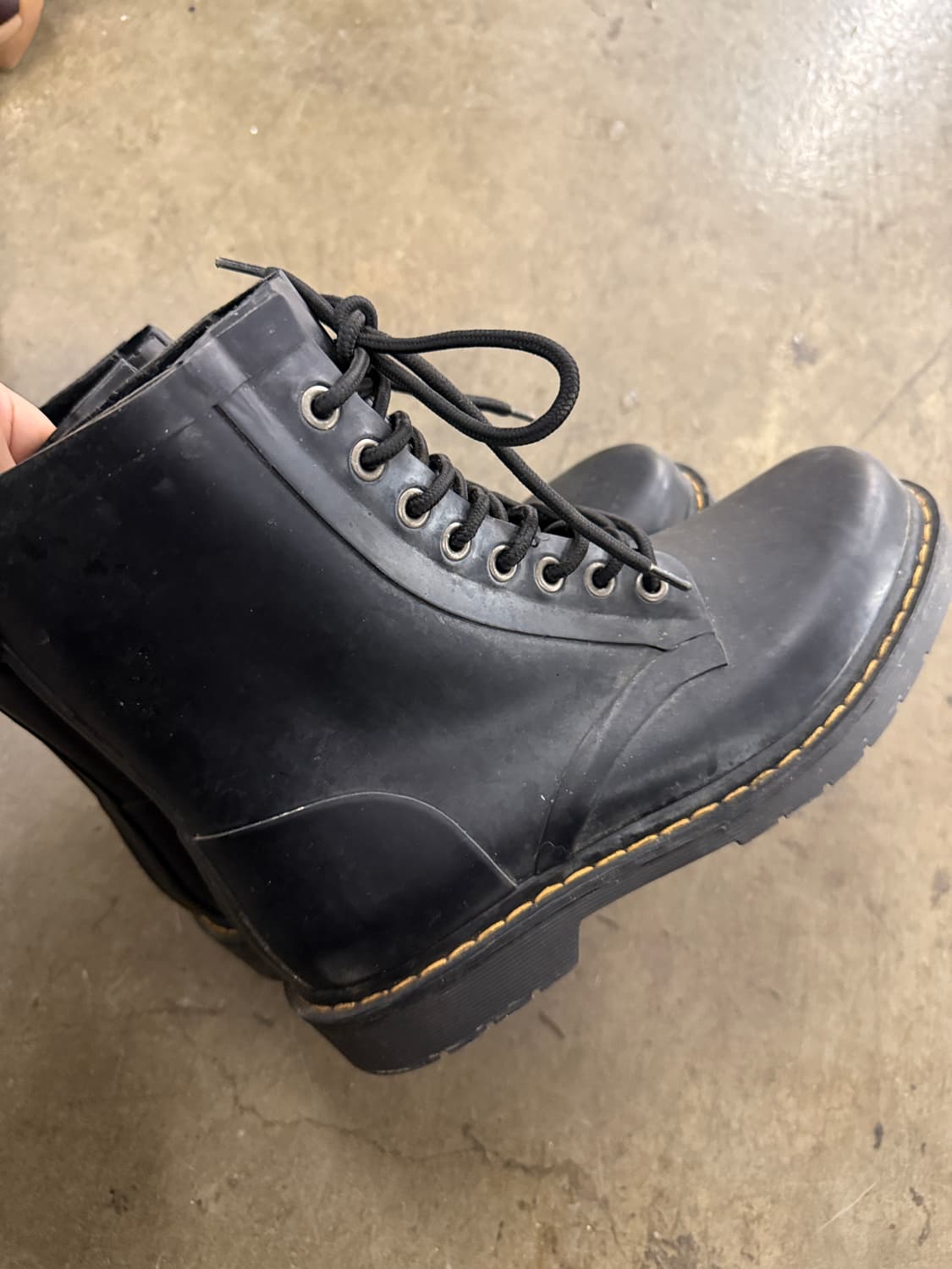 닥터마틴 드렌치 레인부츠 270 상품이미지5