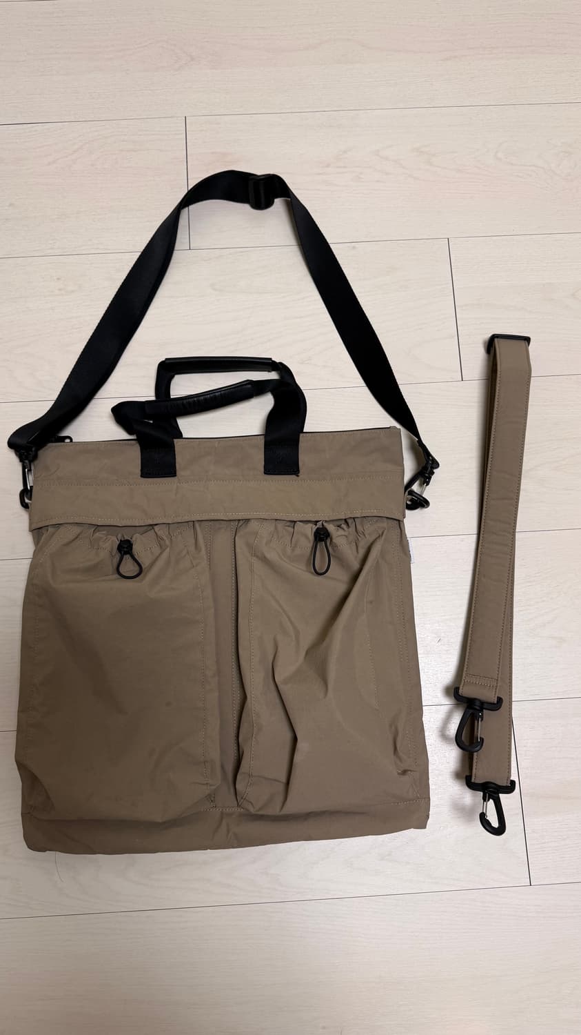 마지언타이틀 헬멧백 02 베이지 상품이미지2