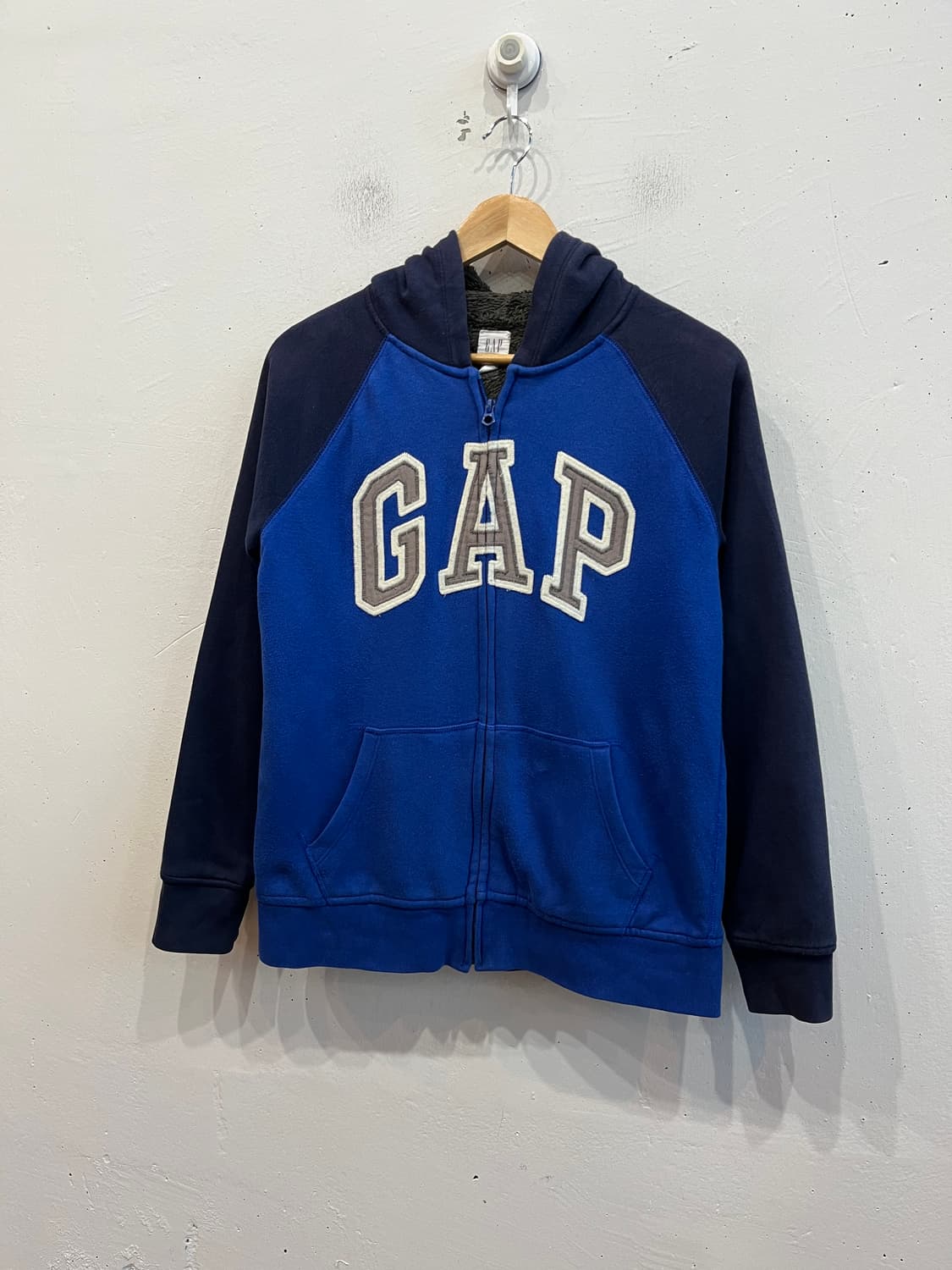 GAP 갭 이너플리스 로고 후드집업 우먼즈  상품이미지1