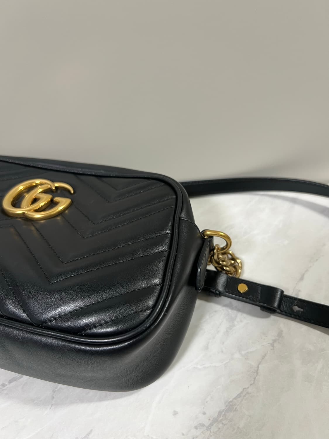 구찌 GG 마틀라세 체인 크로스백 스몰 447632 상품이미지6