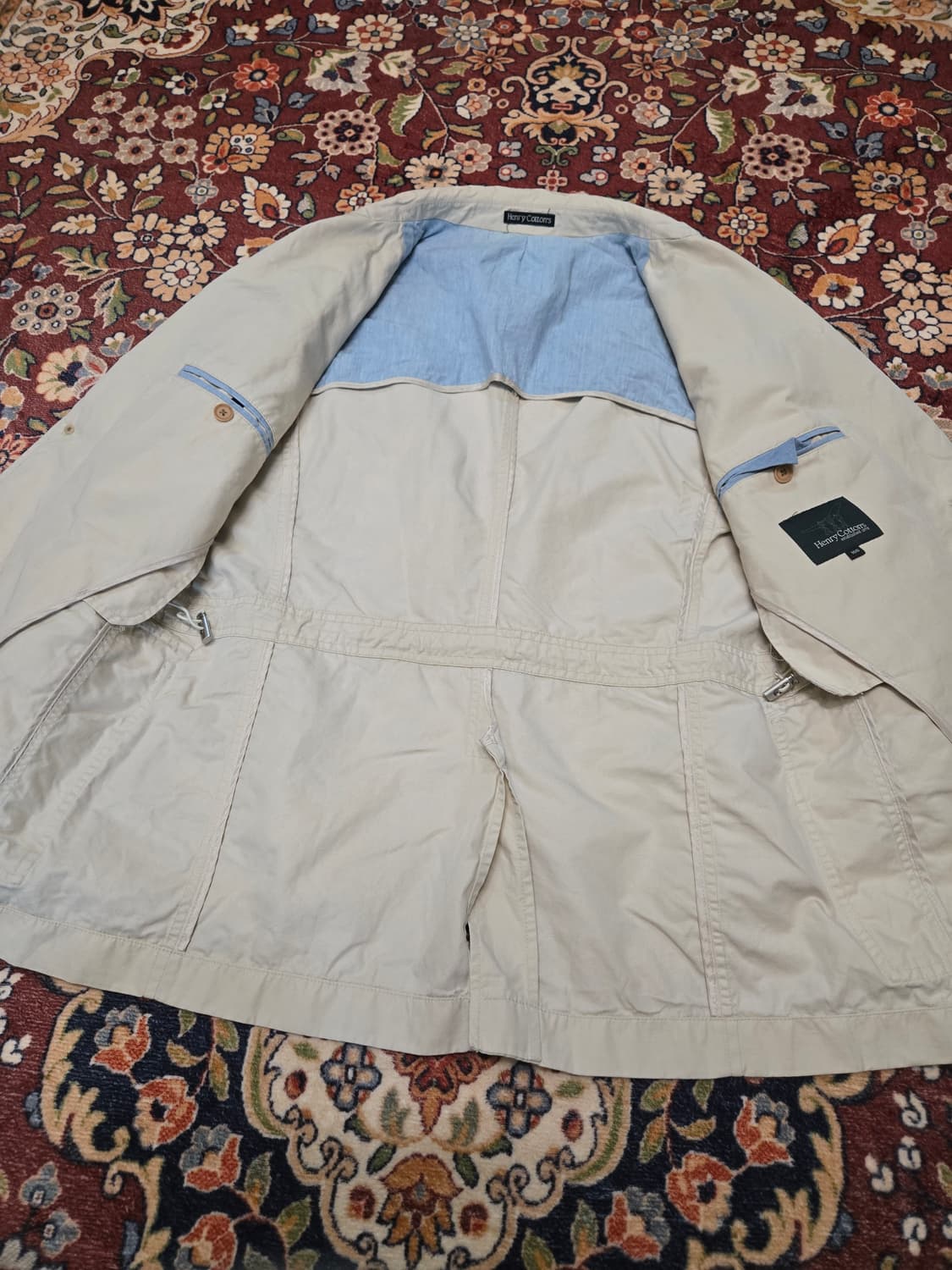 헨리코튼 이태리 감성 린넨 혼방 자켓 (슬림 100) 상품이미지6