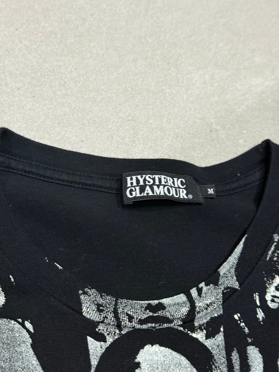 히스테릭 글래머 히스걸 contort yourself 롱슬리브 티셔츠 상품이미지2