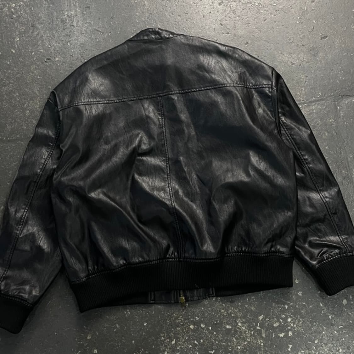 100 빈티지 레이싱 레더자켓 상품이미지6